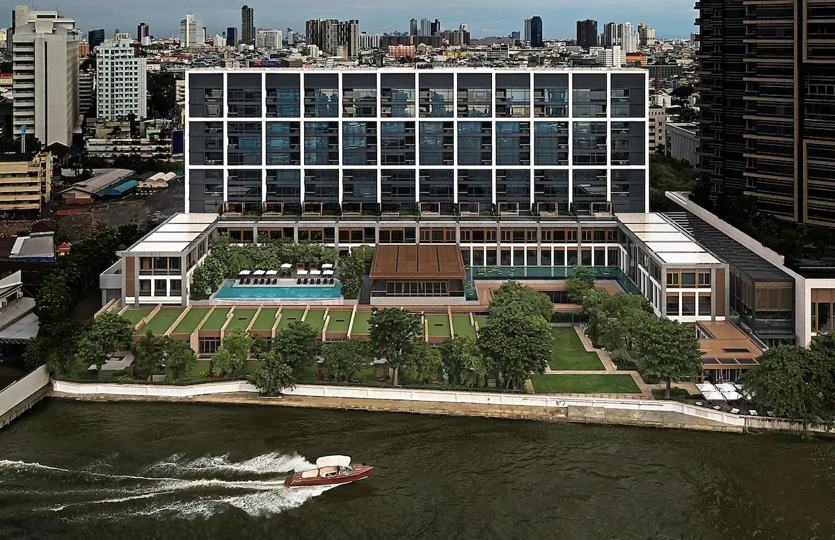   Capella Bangkok Exterior, Aerial View
